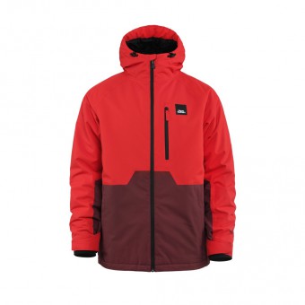 HORSEFEATHERS CROWN JACKET - LAVA RED